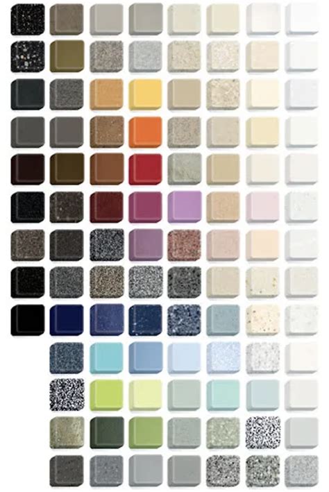 current corian color chart.